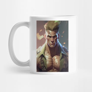 Guile Street Fighter - Original Artwork Mug